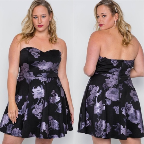 Pretty Purple Cocktail Dress! - Picture 3 of 4